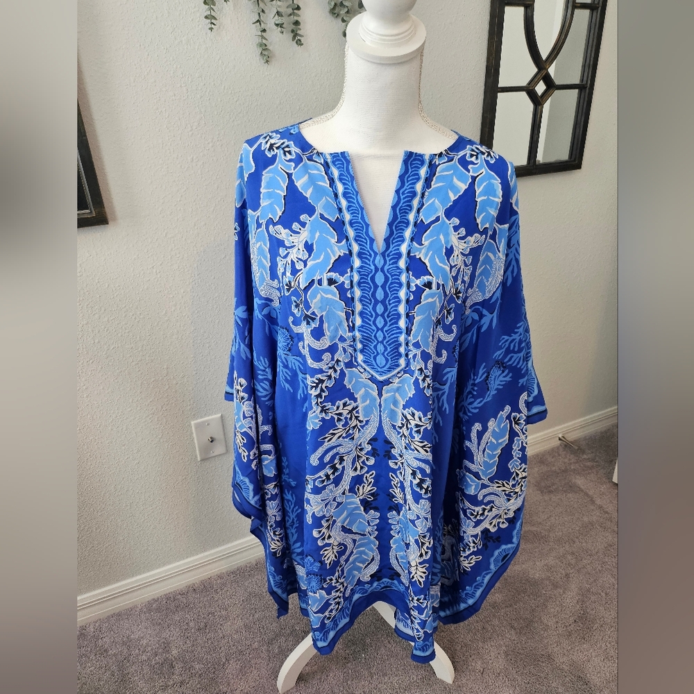 Lilly Pultizer Cinzia Silk Caftan